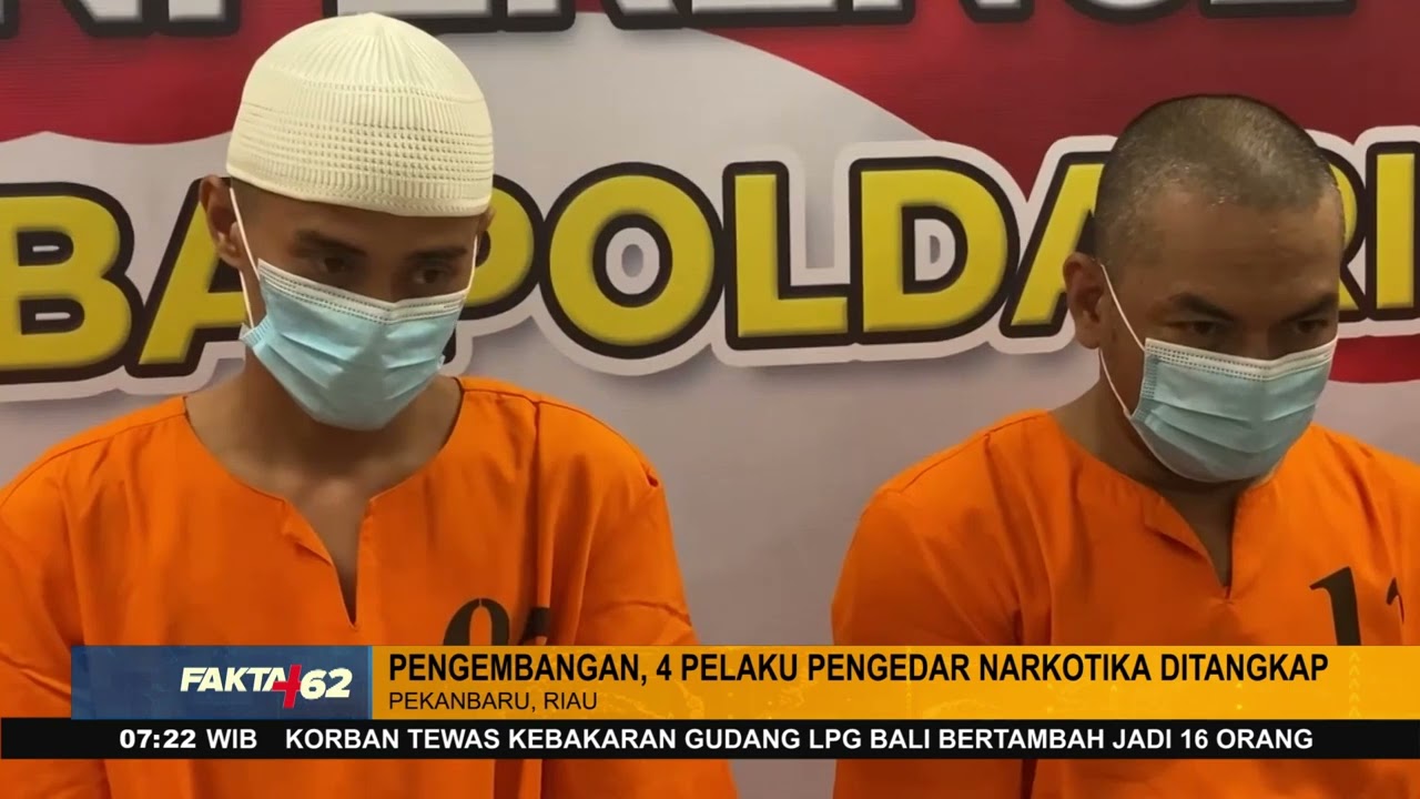 Pecatan Polisi Jadi Bandar Narkoba Di Pekanbaru, Riau - Fakta +62