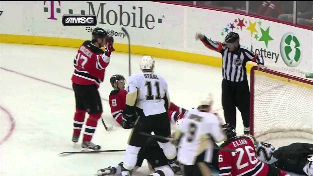 Ilya Kovalchuk Penalty Shot Goal - 12-31-2011 - Devils vs Penguins