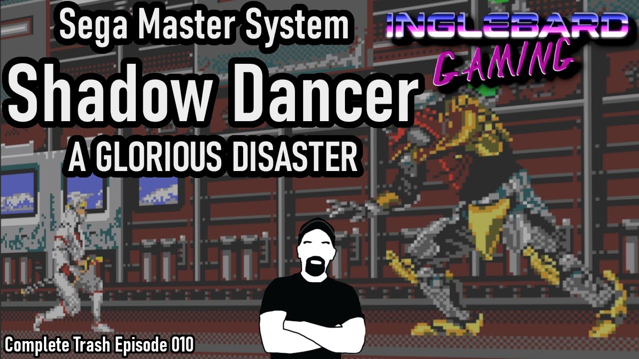 Shadow Dancer Sega Master System Complete Trash 010