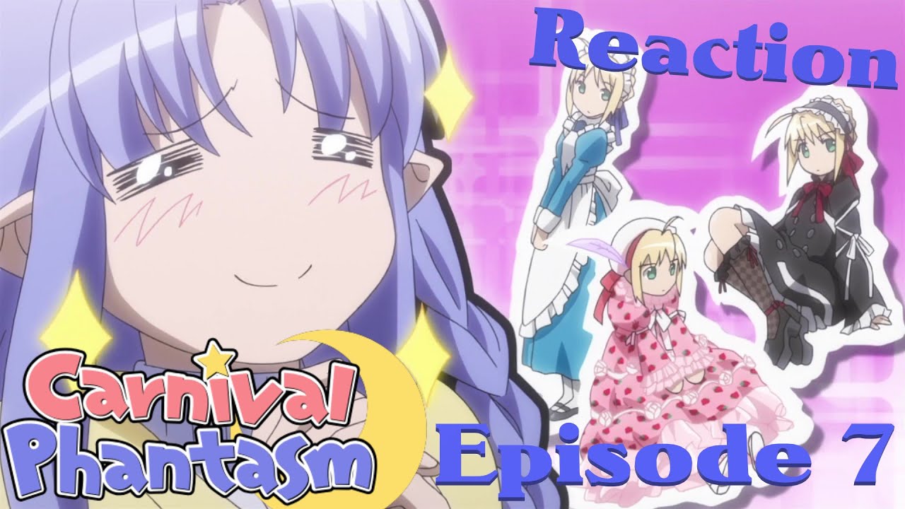 РЕАКЦИЯ на 7 серию «Carnival Phantasm» — АРКЬЮИД И КАСТЕР ТАКИЕ МИЛЫЕ!