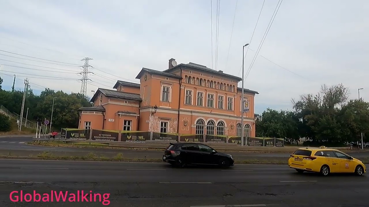 Afternoon Walk in Újpest‑Központ, Budapest – City Stroll Vlog