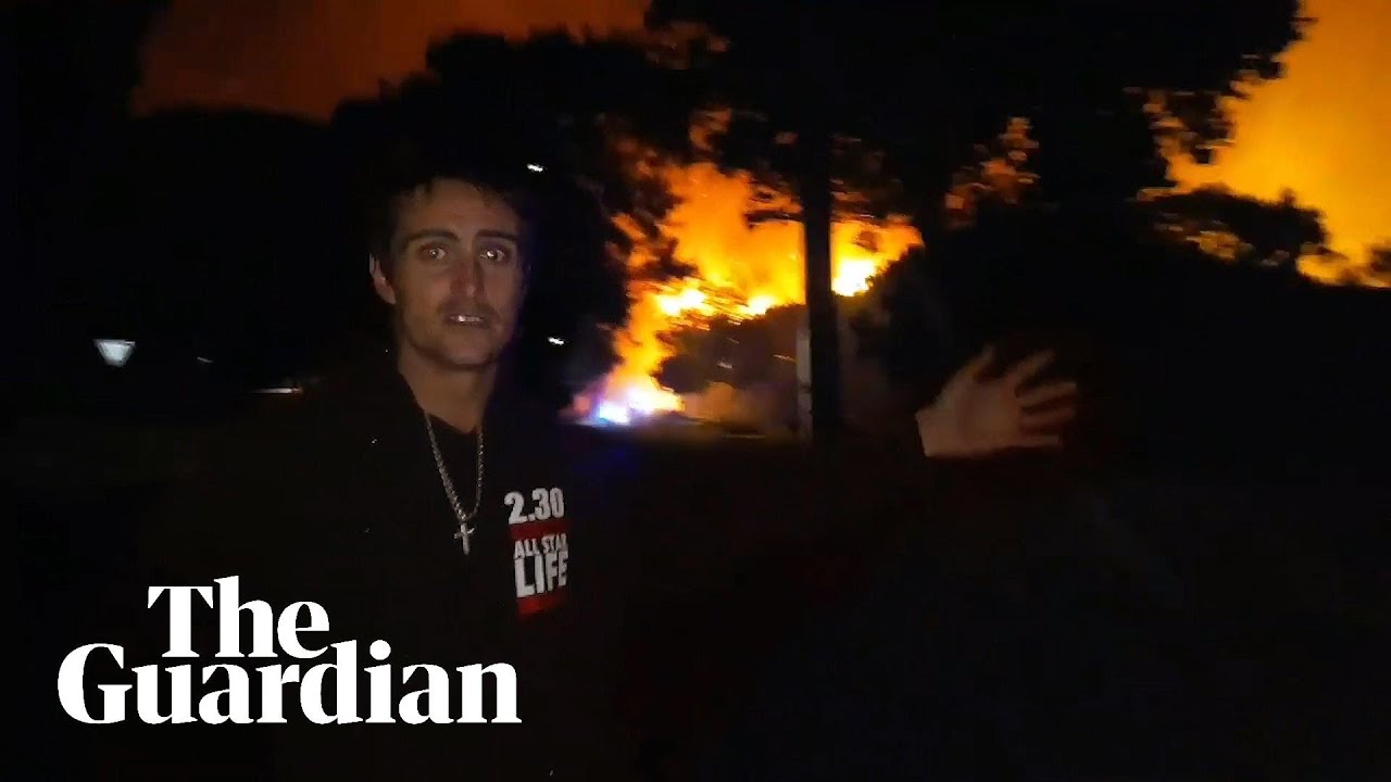 'The fireys have no chance!' resident describes Peregian Beach blaze