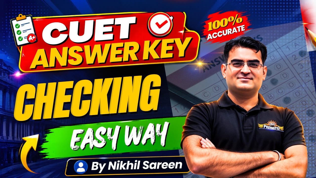 How to Check CUET Answer Key 2026 | Step-by-Step Score Calculation