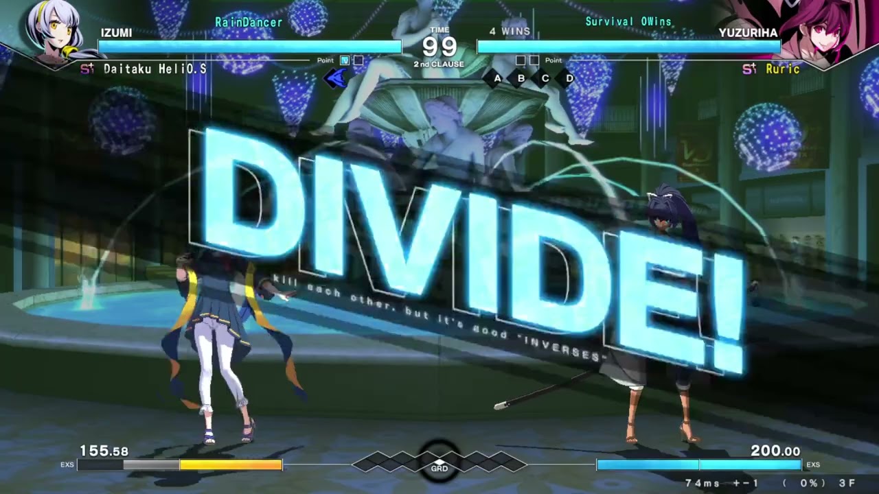 Toast (Izumi) vs Ruric (Yuzuriha) FT10