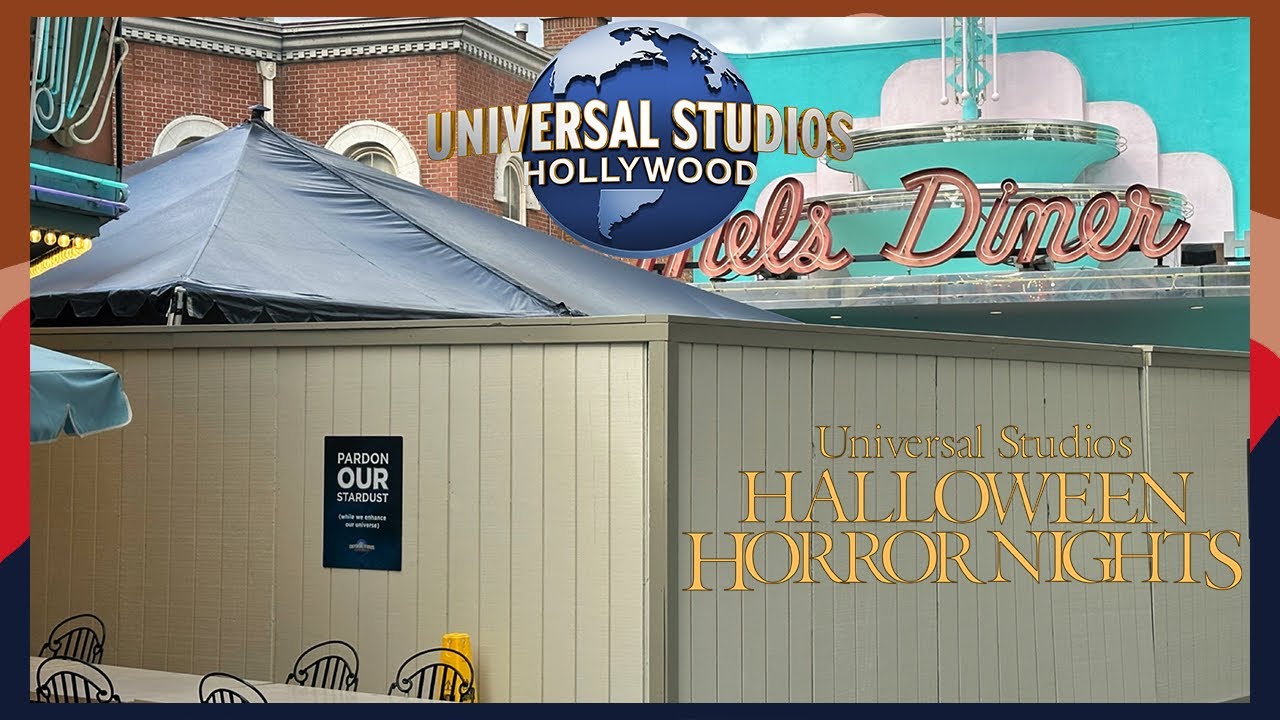 HHN Construction Has Begun! | Universal Studios Hollywood 2023