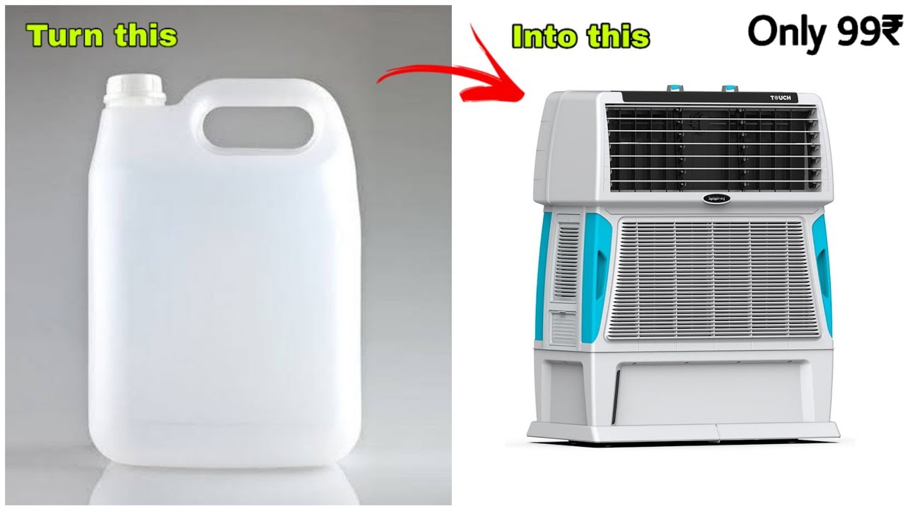 How To Make Ac Cooler At Home | DIY Mini Air Cooler |By - Creative Shivaji
