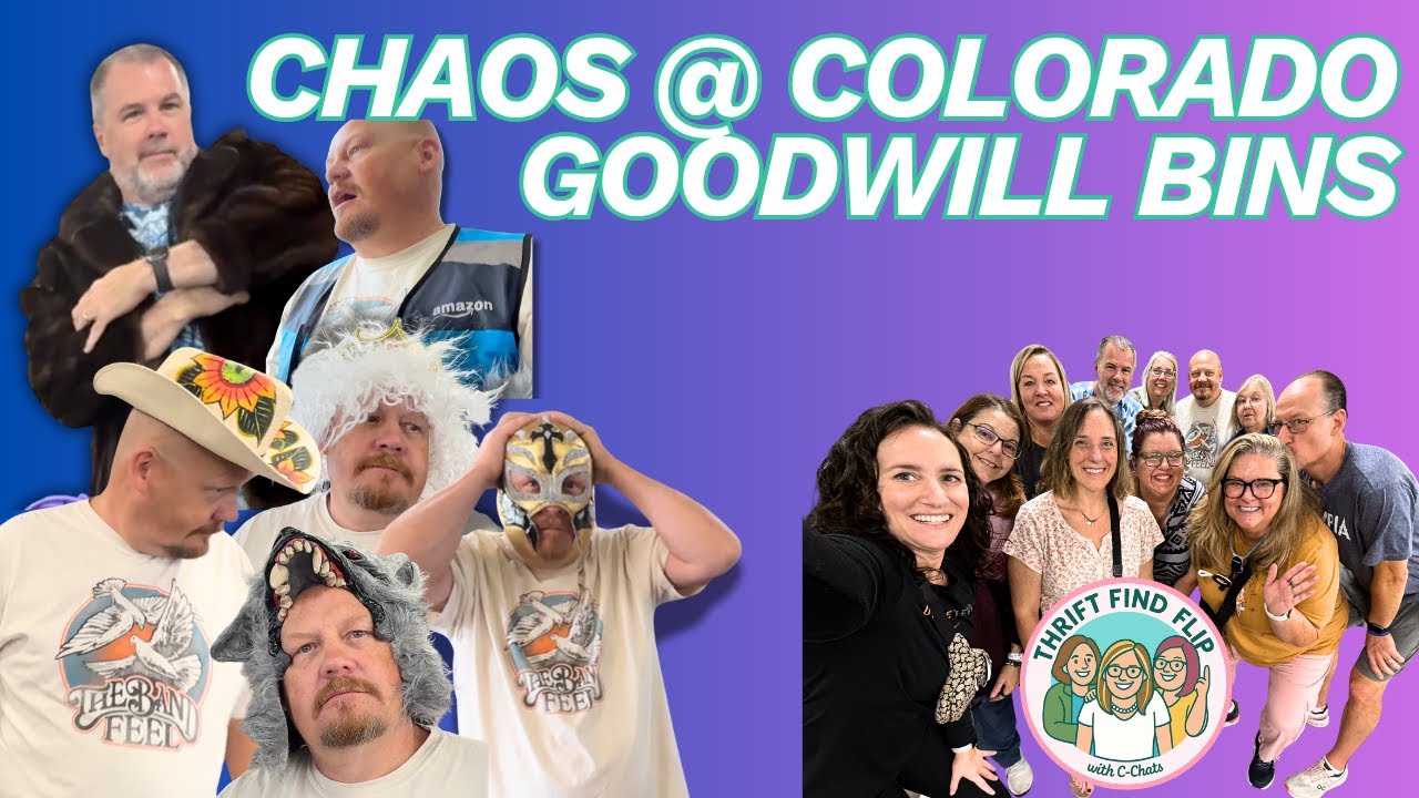 Treasure Hunting at the Colorado Goodwill Bins | Thrift Finds, Fun & Joe’s Costume Chaos!