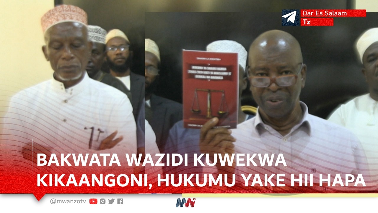 SHEIKH PONDA NA WENZAKE WAZUA KIZAA ZAA SAKATA LA BAKWATA, WAZINDUA KITABU CHENYE TAFSIRI YA HUKUMU