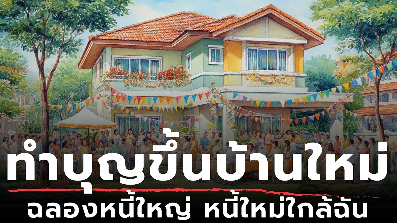 ทำบุญขึ้นบ้านใหม่ ฉลองหนี้ใหญ่ หนี้ใหม่ใกล้ฉัน | ธรรมะหักมุม | ธรรมะเดลี่