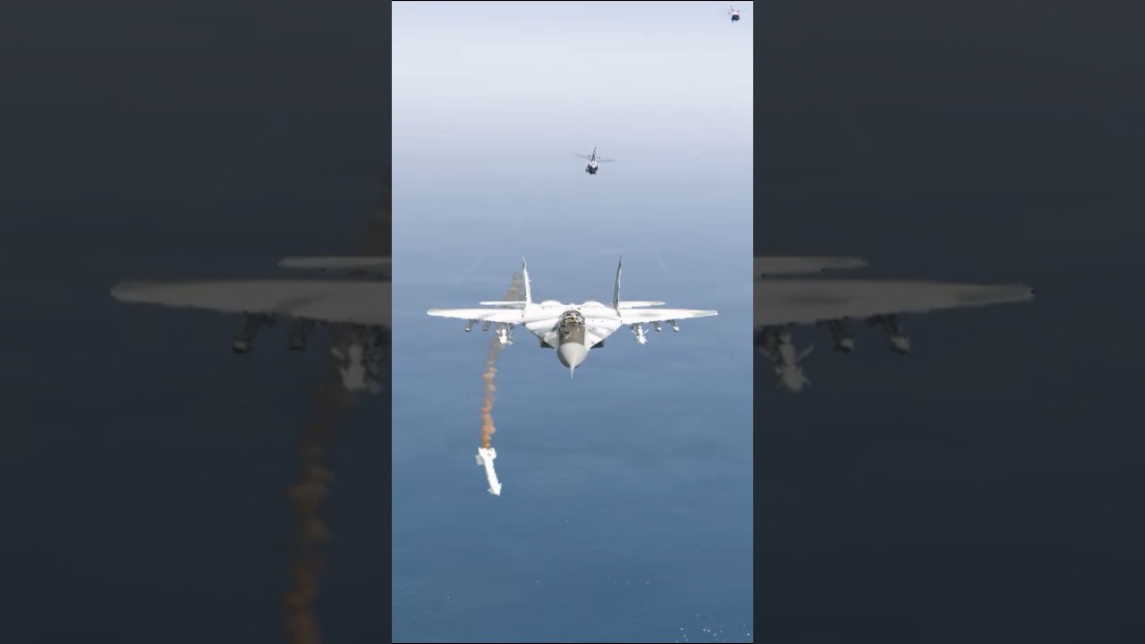 MiG-29 Shoot Down Sukhoi-27 in Dogfight 🤯