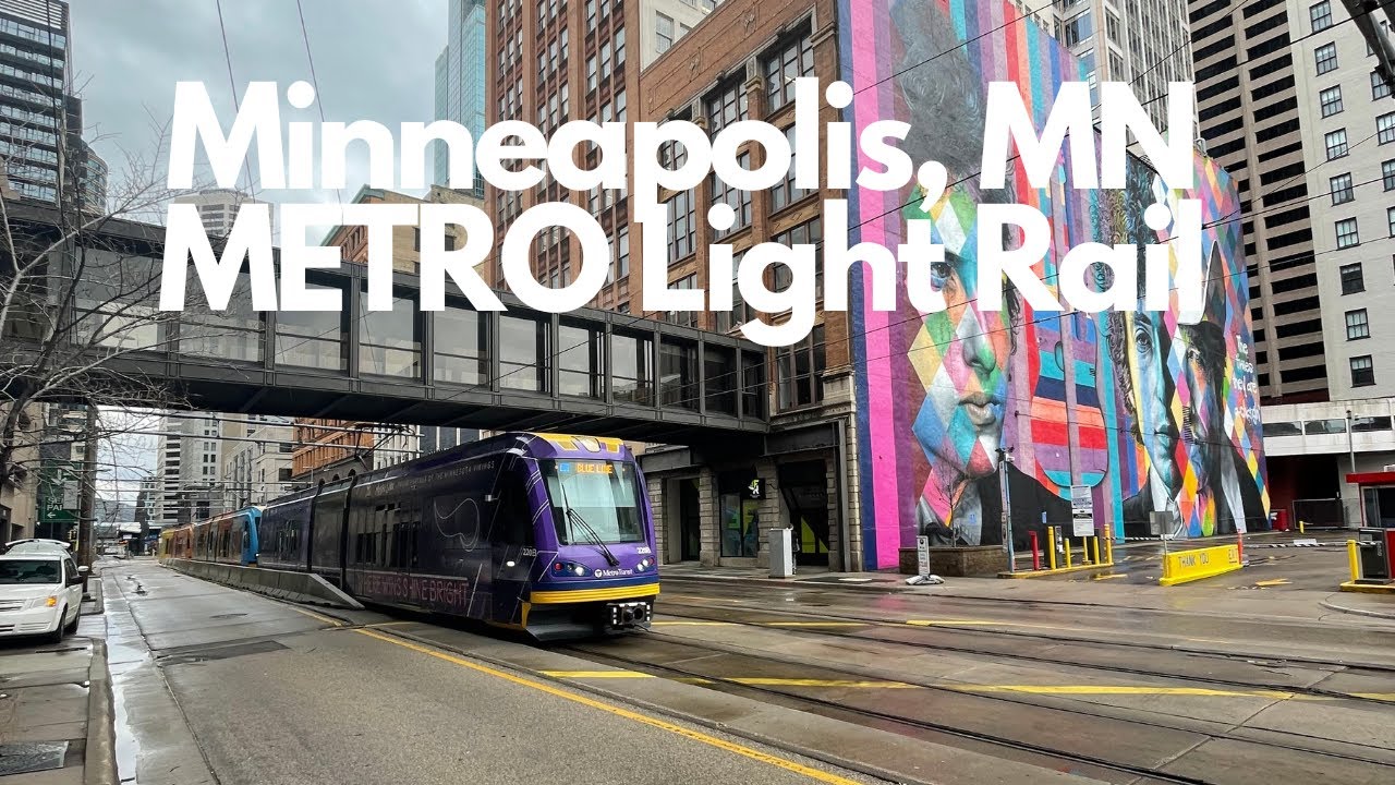 Minneapolis, MN METRO Light Rail (April, 2022)