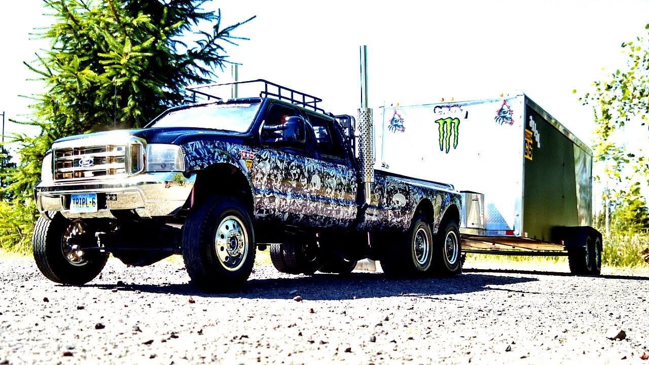 ESP RC | INSANE 6X6 DUALLY! | HYDRO DIPPED & SUBBING OUT!