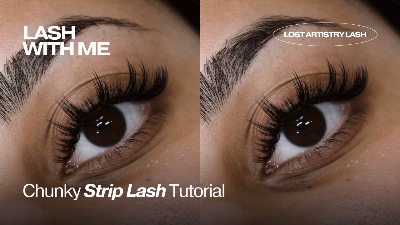 STYLING + CONSULTATION / STRIP LASH MAPPING TUTORIAL / EYELASH EXTENSIONS SERVICE STEP BY STEP