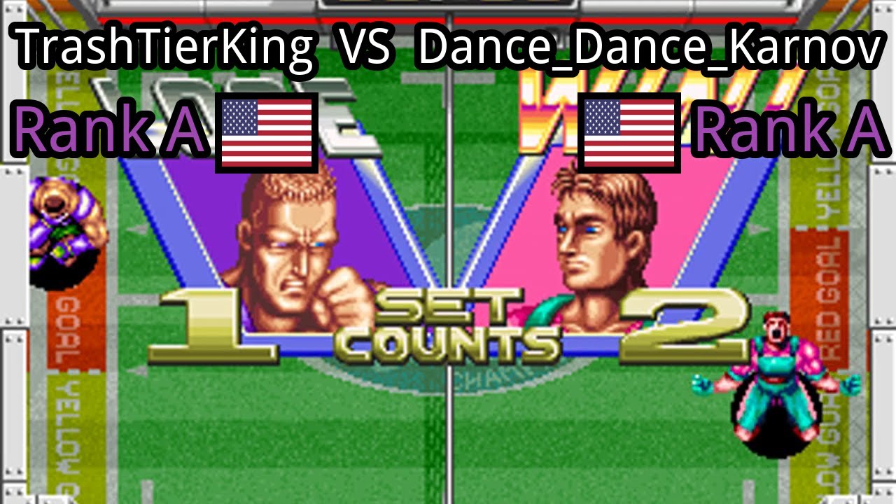 Windjammers: (US) TrashTierKing vs (US) Dance_Dance_Karnov - 2021-11-08 