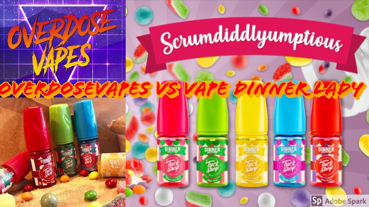 Tuck Shop | Лимонный щербет от Vape Dinner Lady | Новая линейка жидкостей для электронных сигарет | Обзор