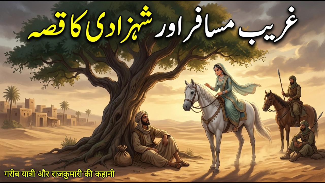 Gareeb Musafir Aor Shahzadi Ka Qissa | Moral Story | Hindi Kahaniya |