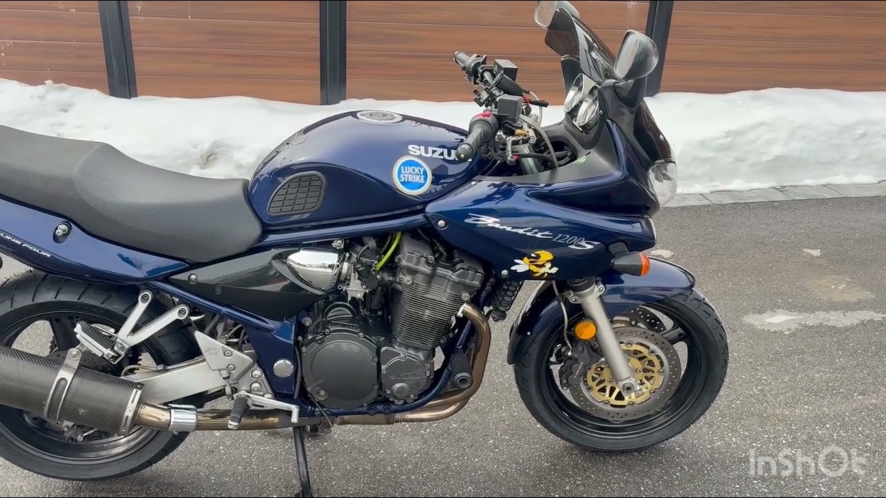 Результат после доработок. Suzuki bandit 1200. Еще разок.
