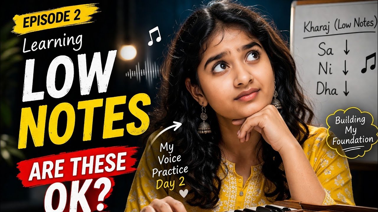 Music for absolute beginners | Episode 2 | Kharaj Ka Riyaaz (Lower Octave Practice Made Easy)