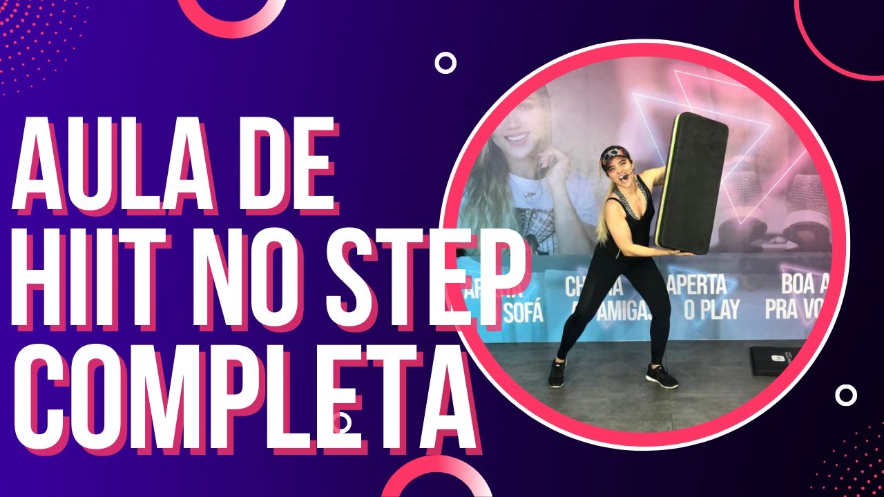 Treino COMPLETO de HIIT NO STEP + GAP para derreter o corpo todo - Tatiana Trevia