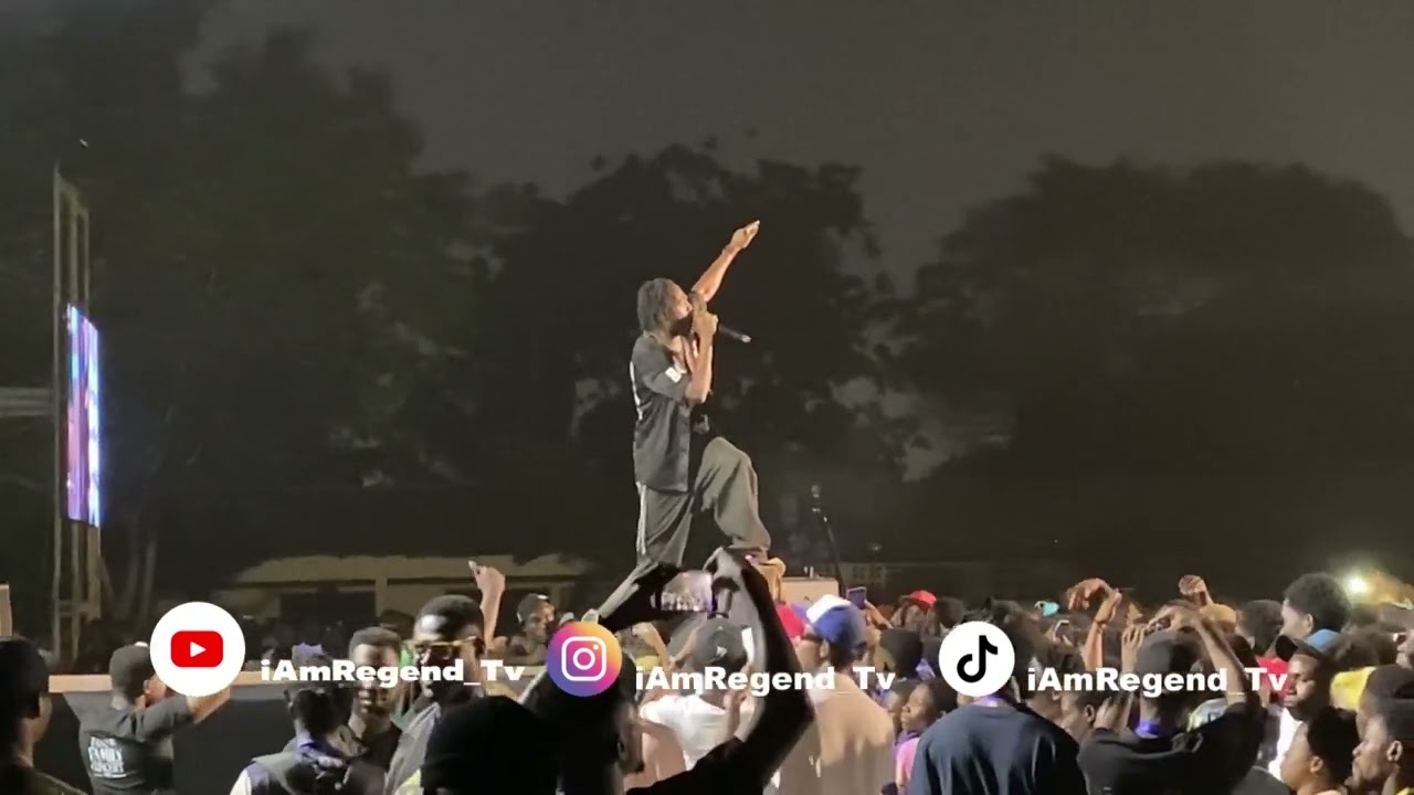 GonaBoy Storm Fameye’s Family Concert With An Amazing Performance 🔥
