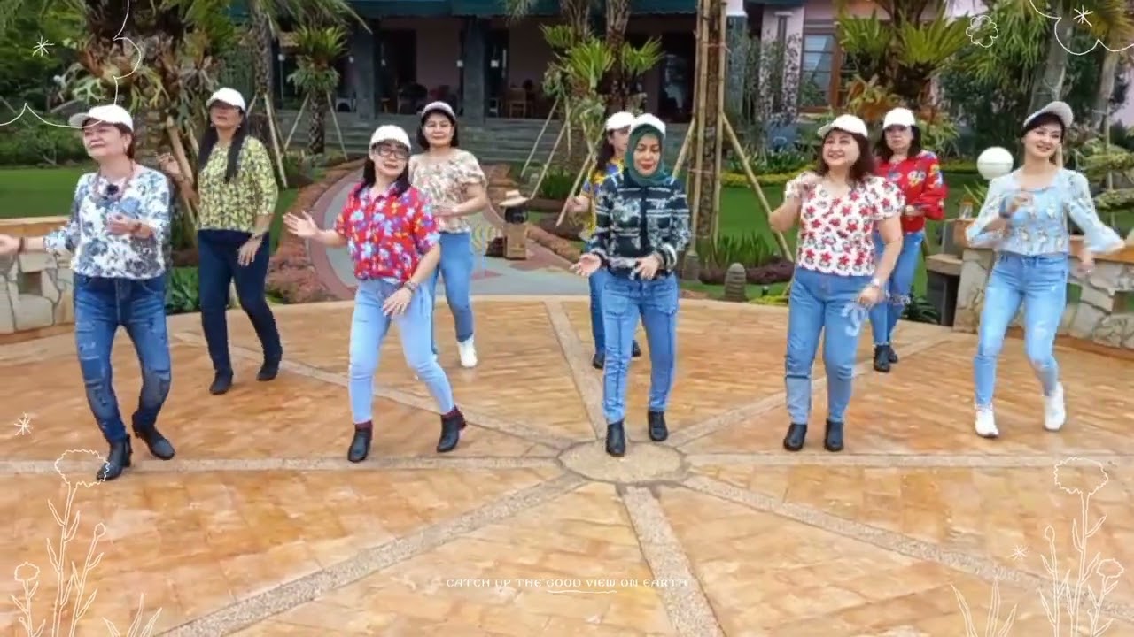 Jambalaya/ Line Dance/ Choreo by Gina Sadell & Arra( INA)