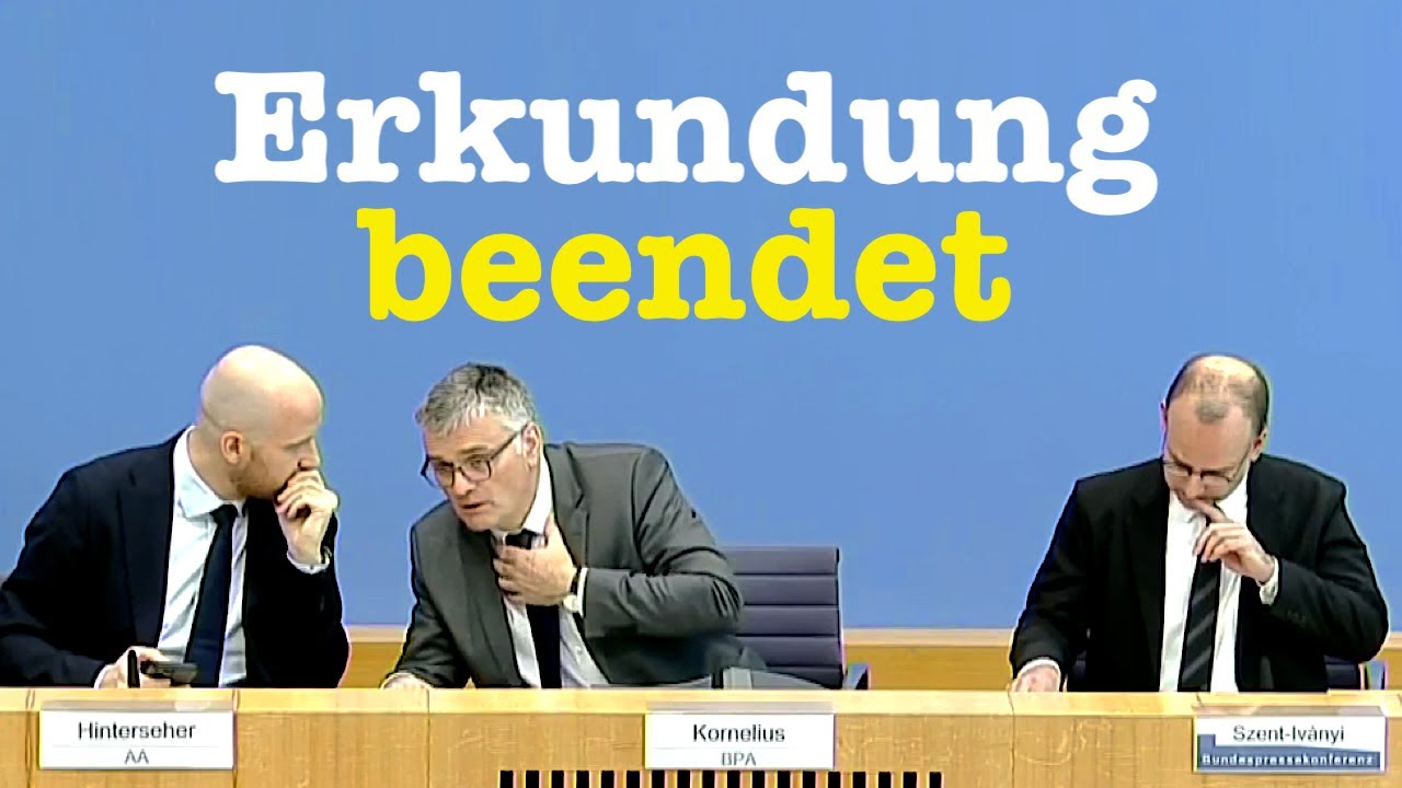 19.01.2026 - RegPk - Bundespressekonferenz