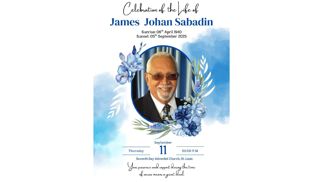 Celebrating The Life Of James, Johan Sabadin