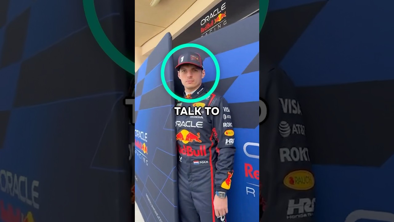 Why does Kimi Antonelli follow Max everywhere #formula1 #f1