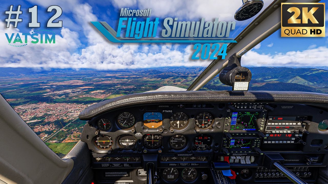 MSFS 2024 |SBGO x SBBR | BRASIL DE TORRE EM TORRE - VATSIM/IVAO #ep12 #msfs2024
