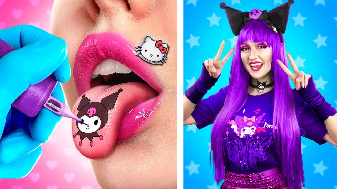 Van nerdy Hello Kitty tot Kuromi / Vampier versus Kuromi
