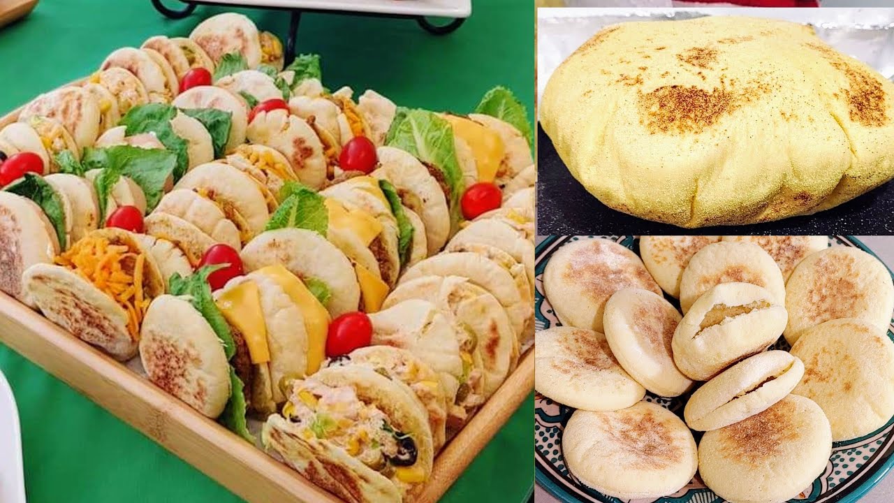 Recette Batbout Thermomix/Moroccan pan bread #batbout #thermomix #lunchbox