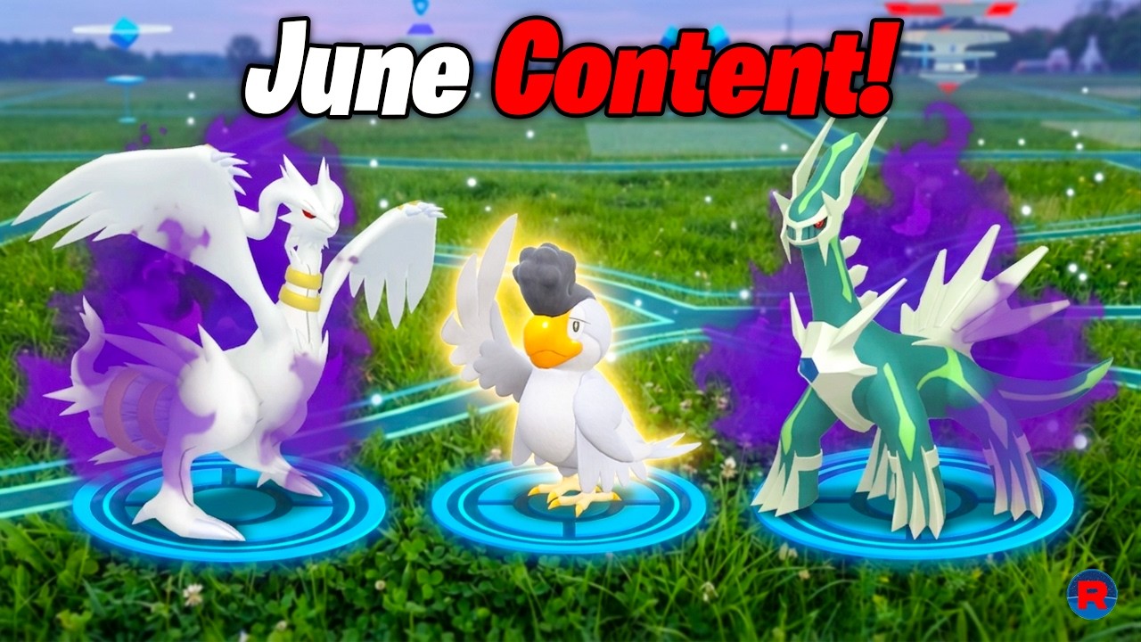 В Pokemon Go появился новый блестящий легендарный покемон тени! Релиз Squawkabilly / Контент июня