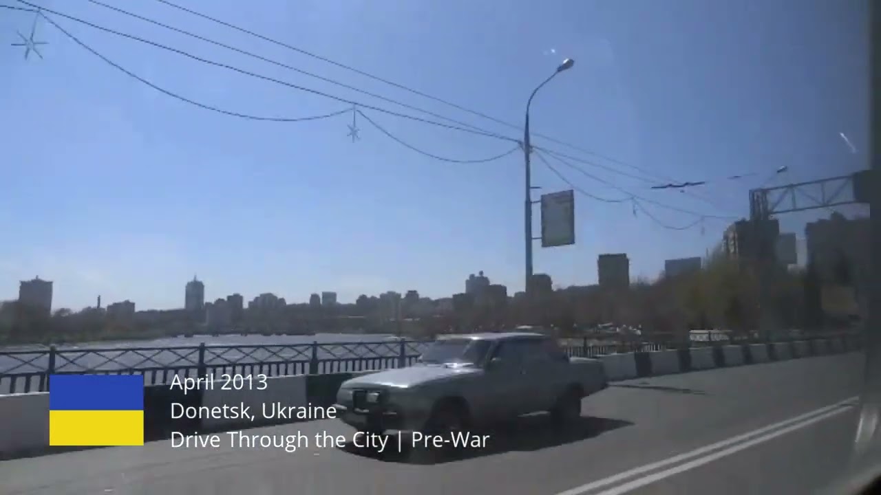 Donetsk, Ukraine /// Drive Through the City | Pre-War /// Vodo Travel