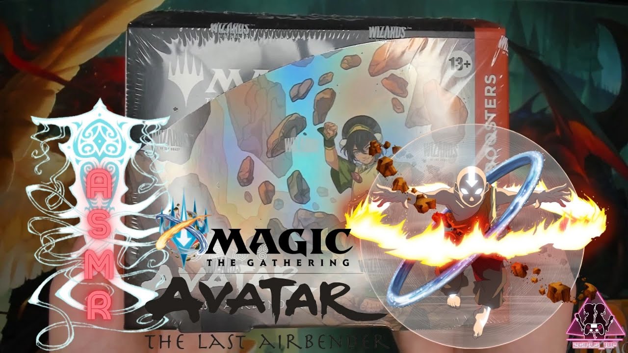 #ASMR Magic the Gathering: Аватар: Последний маг воздуха | Коллекционный бустер