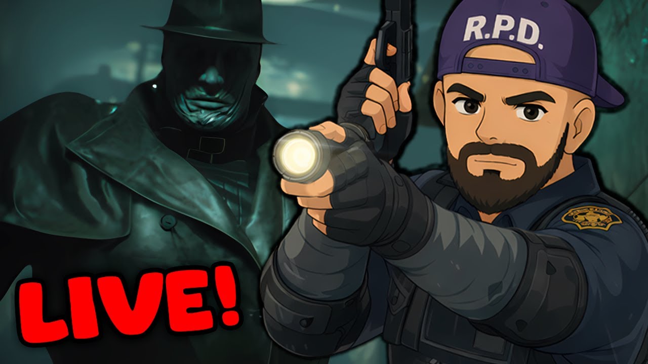 LIVE 🔴 AQUECIMENTO RE9! CORRE QUE O Mr.X TA MALUCO!!! - Resident Evil 2 Remake #02 [ INTENSO ]