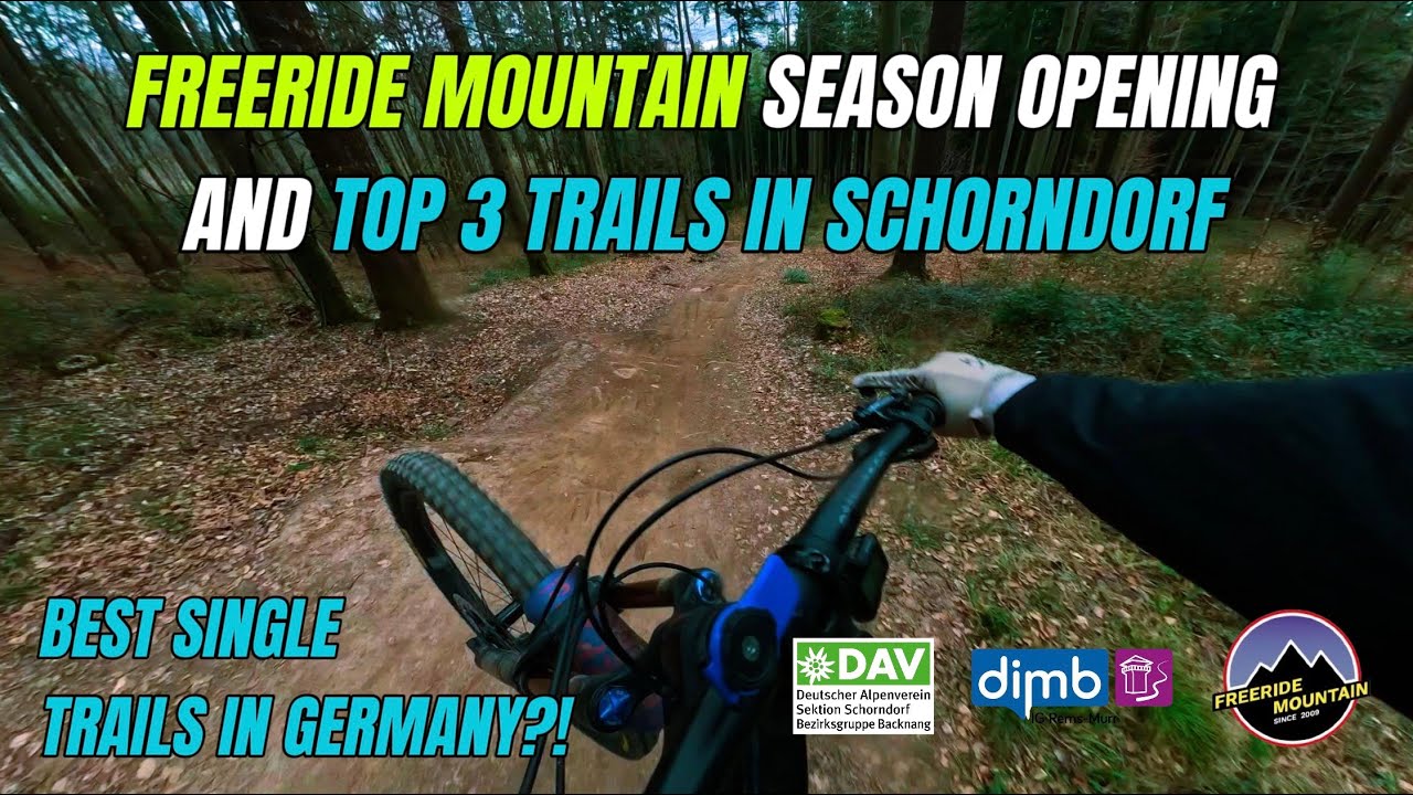 Best Single Trails in Germany?! Freeride Mountain Season Opening & Top 3 Trails in Schorndorf