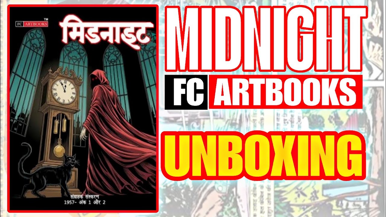 MIDNIGHT by Fenil Comics - UNBOXING - SABKUCHSINGH 
