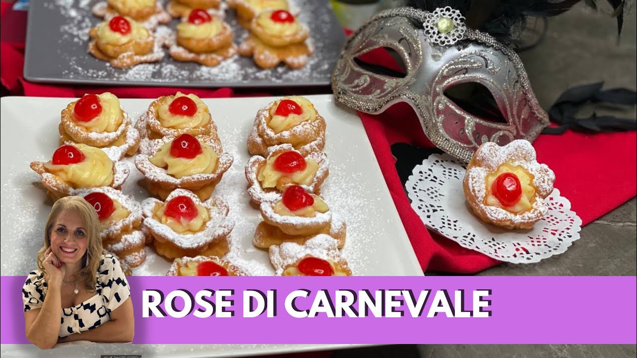 ROSE DI CARNEVALE : Facili e buonissime / VECCHIA RICETTA Come le Facevo una volta