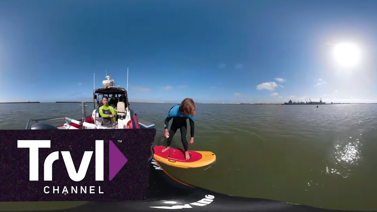 Take a Ride on the Jetfoiler (360 Video) | Travel Channel