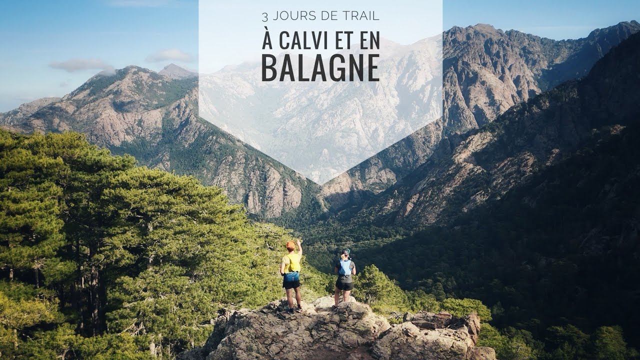 Les sentiers de trail de la superbe Balagne en Corse !