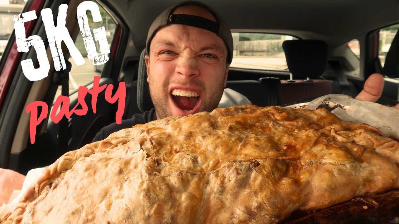 Chowing Down on 5kg of Cornish Pasty - Insane Food Challenge