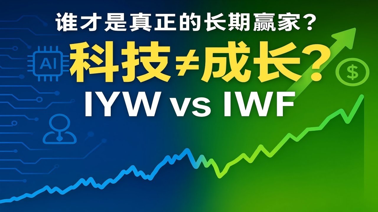 科技股&ne;成长股？IYW vs IWF，谁才是长期赢家？