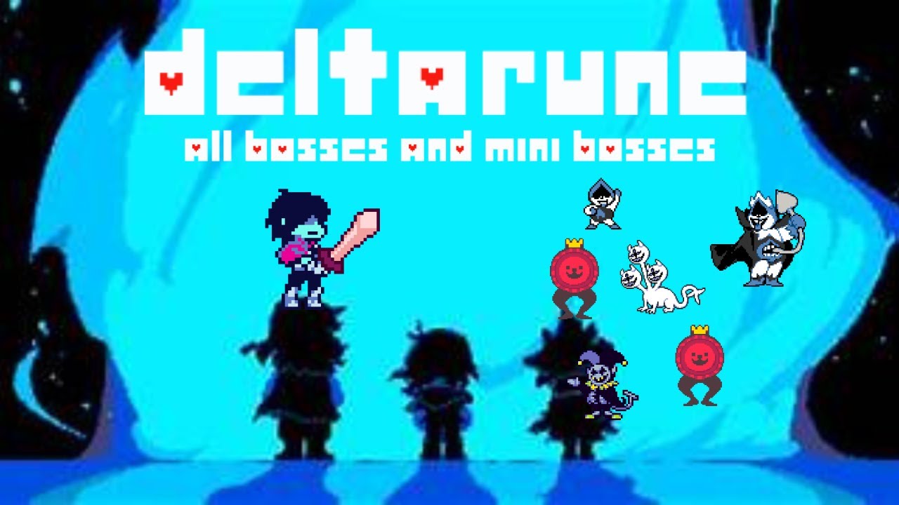 Every Ch1 Deltarune Boss and Mini Boss! - Deltarune Ch1
