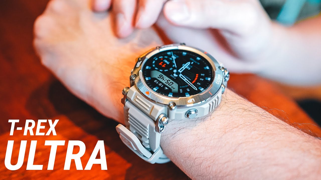 Amazfit T-Rex Ultra: самые прочные и надежные смарт-часы премиум-класса! 🔥