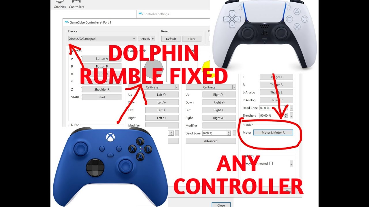 Функция Dolphin Rumble/Vibration не работает на ПК [ИСПРАВЛЕНО] Все контроллеры — версия за июль ...