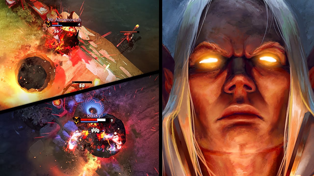 Invoker's AMAZING 2 Games vs Shadow Fiend Mid | Dota 2 Invoker