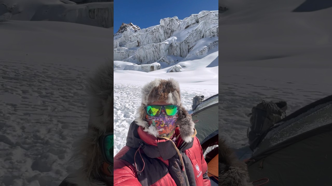 Auden&rsquo;s col - Gateway To Sri Kedarnath Ji 🛕🙏🏻| #trekking  #shorts #shortsvideo #youtubeshorts