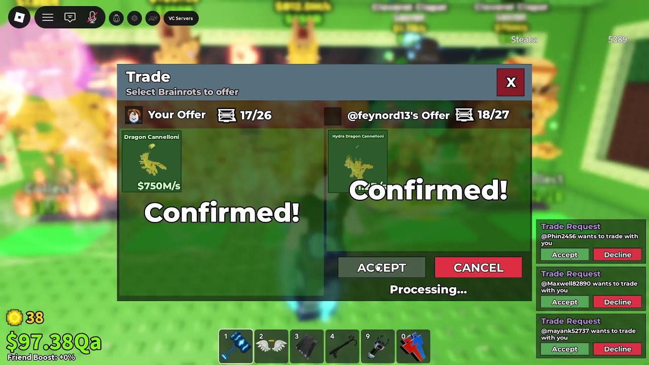 Live - Trading SAB - 1 of 1 Cloverat! - LF OG