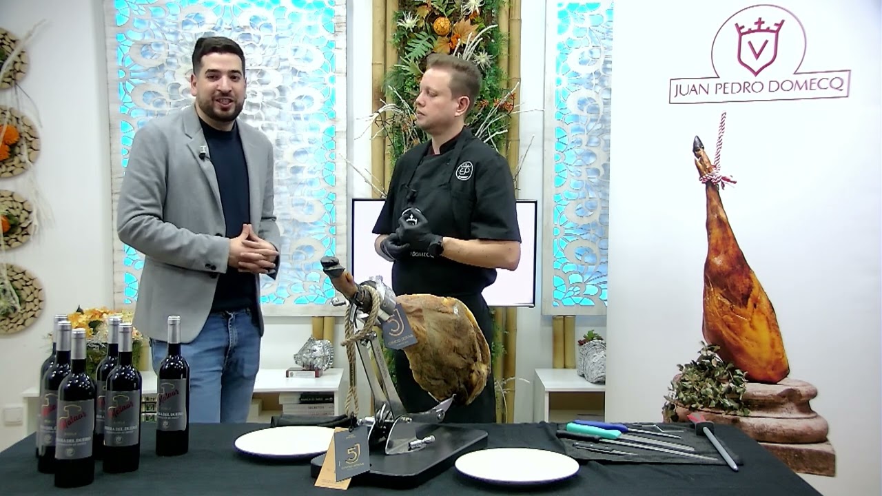 🎄✨ COMO CORTAR TU JAMÓN ESTAS NAVIDADES CON RUI RAMOS  Y  LA JAMONERIA QUIQUE PORTILLO 🍖🎉