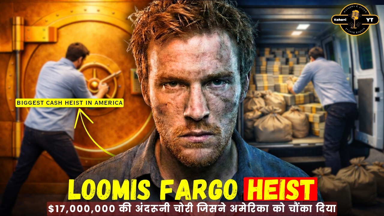 THE LOOMIS FARGO HEIST | $17,000,000 की अंदरूनी चोरी जिसने अमेरिका को चौंका दिया | KahaniYT